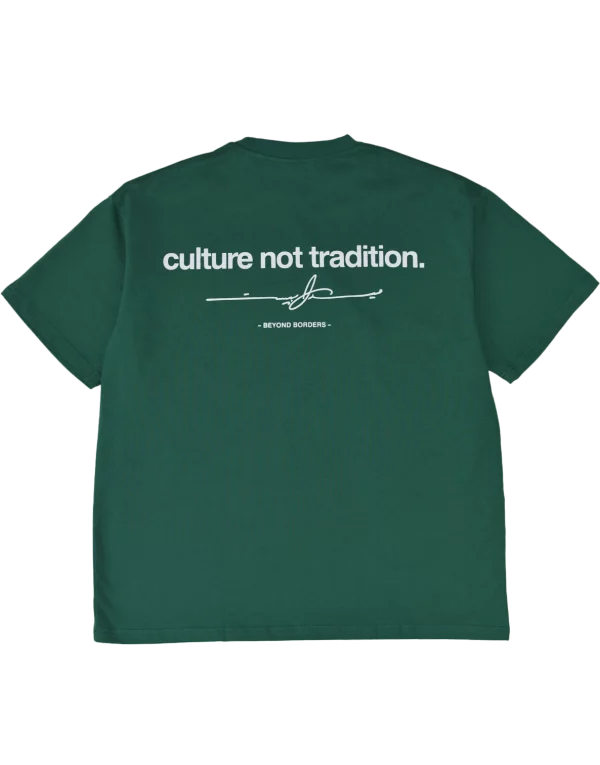 t-shirt-culture-not-tradition-darkgreen-back