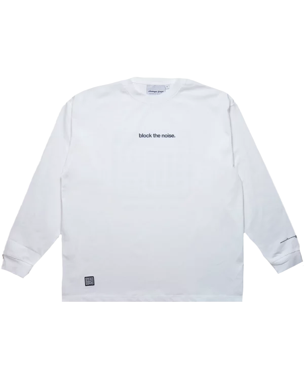 longsleeve-block-the-noise-white-front