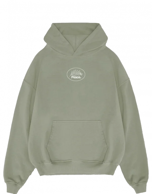 Designed for Peace Hoodie - Olivegreen - Image 2